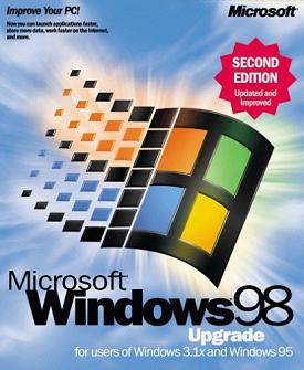 Name:  Microsoft Windows 98 Second Edition.jpg
Views: 10643
Size:  21.9 KB