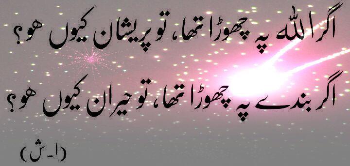 Name:  Agar Allah par Chhora tha tu Preshan kiyon ho.jpg
Views: 6846
Size:  37.1 KB