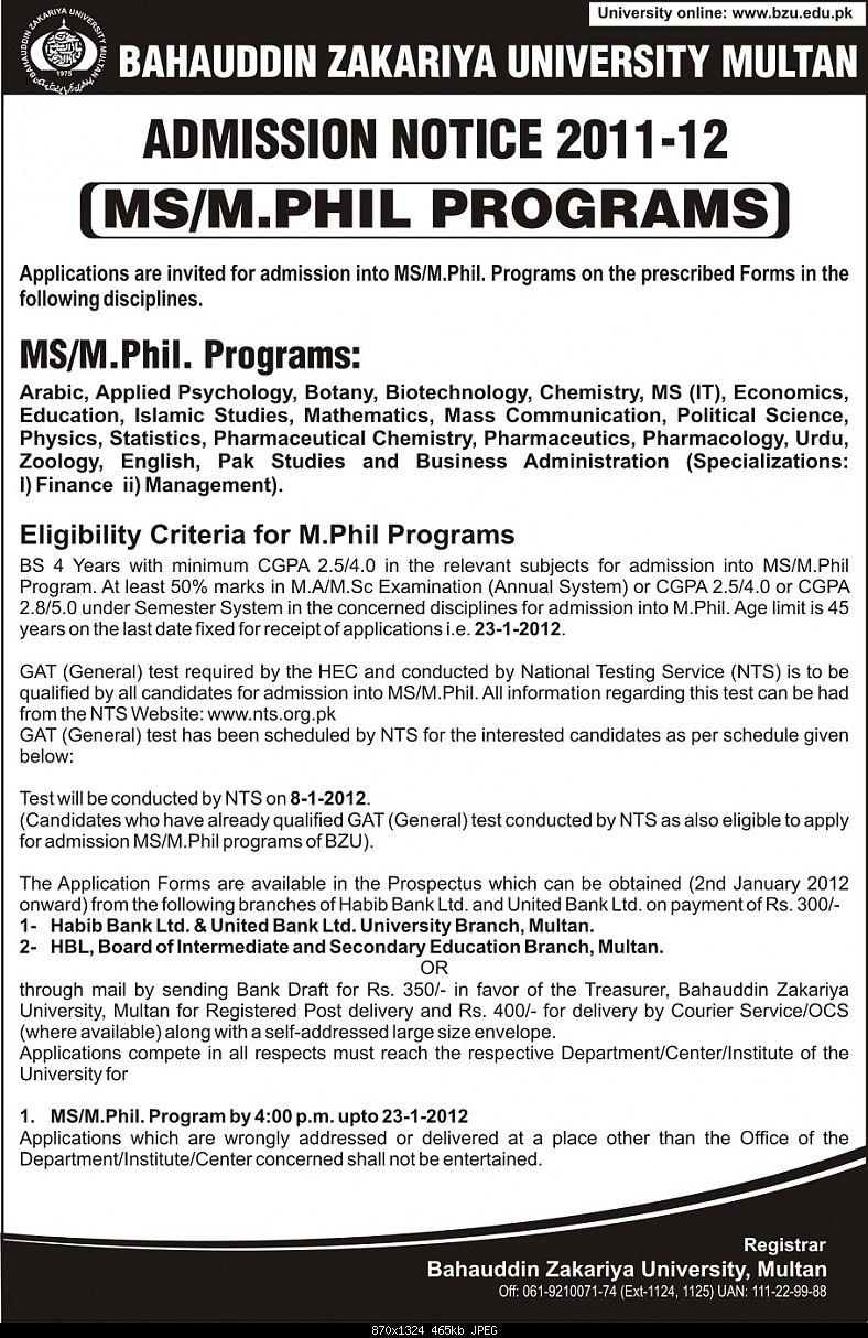 Click image for larger version

Name:	Admissions Open MS Programs BZU 2012.jpg
Views:	536
Size:	465.4 KB
ID:	28846
