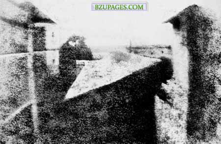 Name:  15. World's First Photograph (1826) View from the Window at Le Gras.jpg
Views: 3792
Size:  44.5 KB