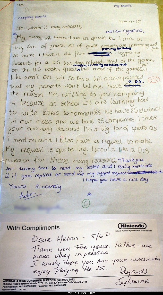11 Years old Girl writes a letter to Nintendo...-11-years-old-girl-writes-letter-nintendo.jpg