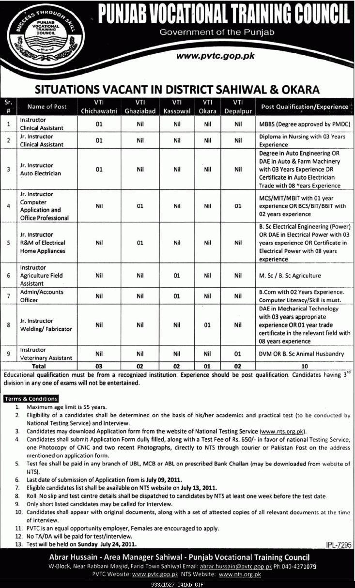 Punjab Vocational Training Council Career Opportunities 2011-punjab-vocational-training-council-career-oppounities-2011.gif