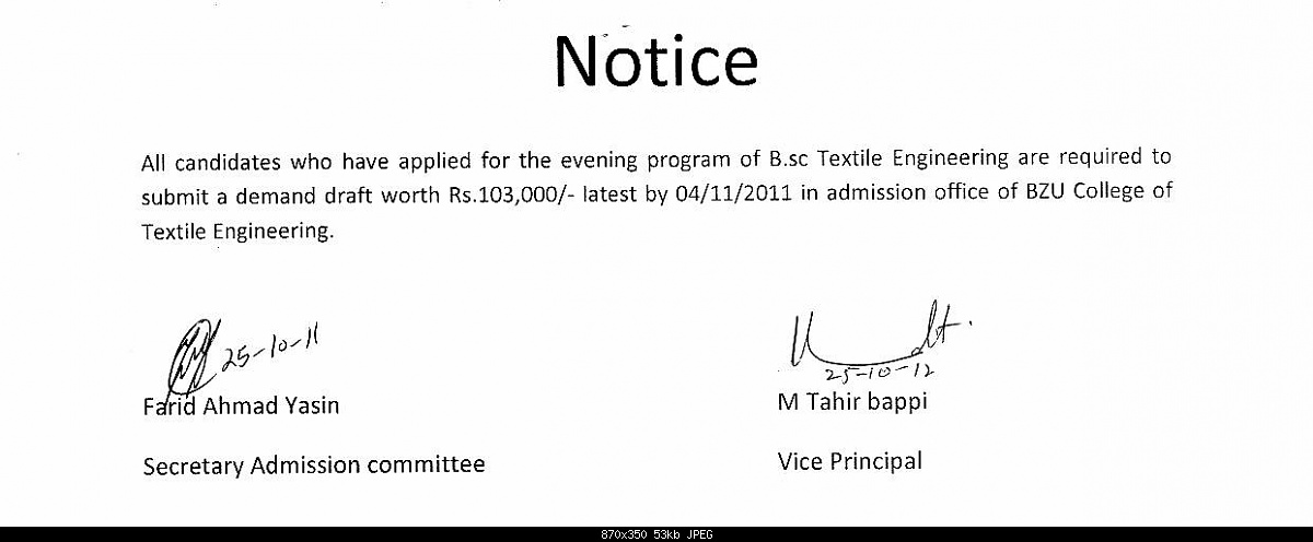 Notice for BSC Textile engineering-notice1_26_oct_2011.jpg