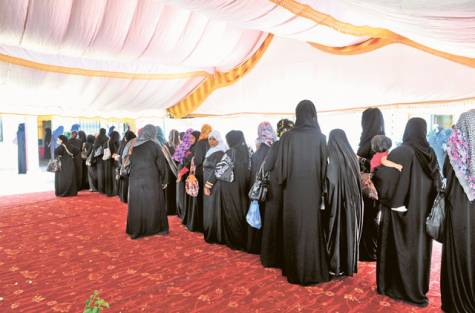 Name:  Women queue up at a polling station during the elections in Muscat on Saturday.jpg
Views: 555
Size:  24.6 KB