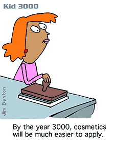 Name:  By the Year 3000 , Cosmetics well be much Easier to apply ( lol ).gif
Views: 449
Size:  49.1 KB