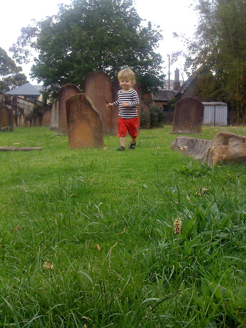 Walking in graveyard?