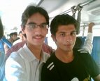 Me with Shuja in Way to Trip