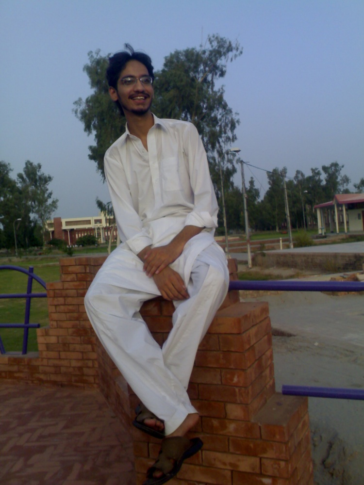 me at "Sange Bunyaad" of Bahaudin Zakaria Univerity, Multan.