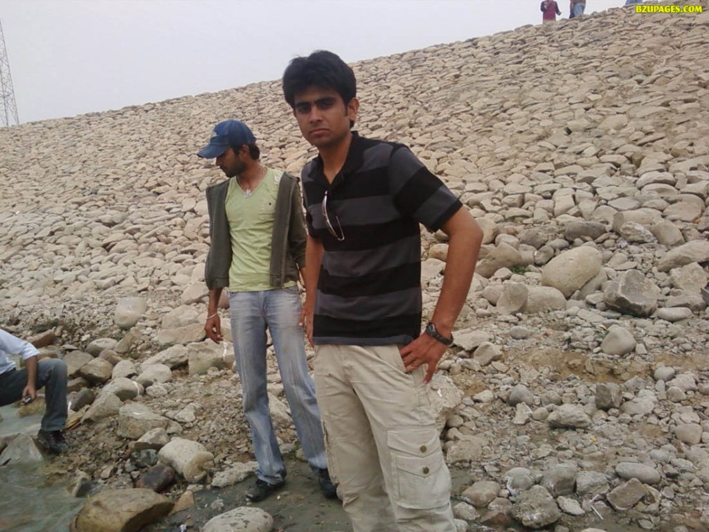 Ahmad and imran behind him