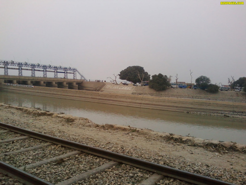 Sand view near Canal