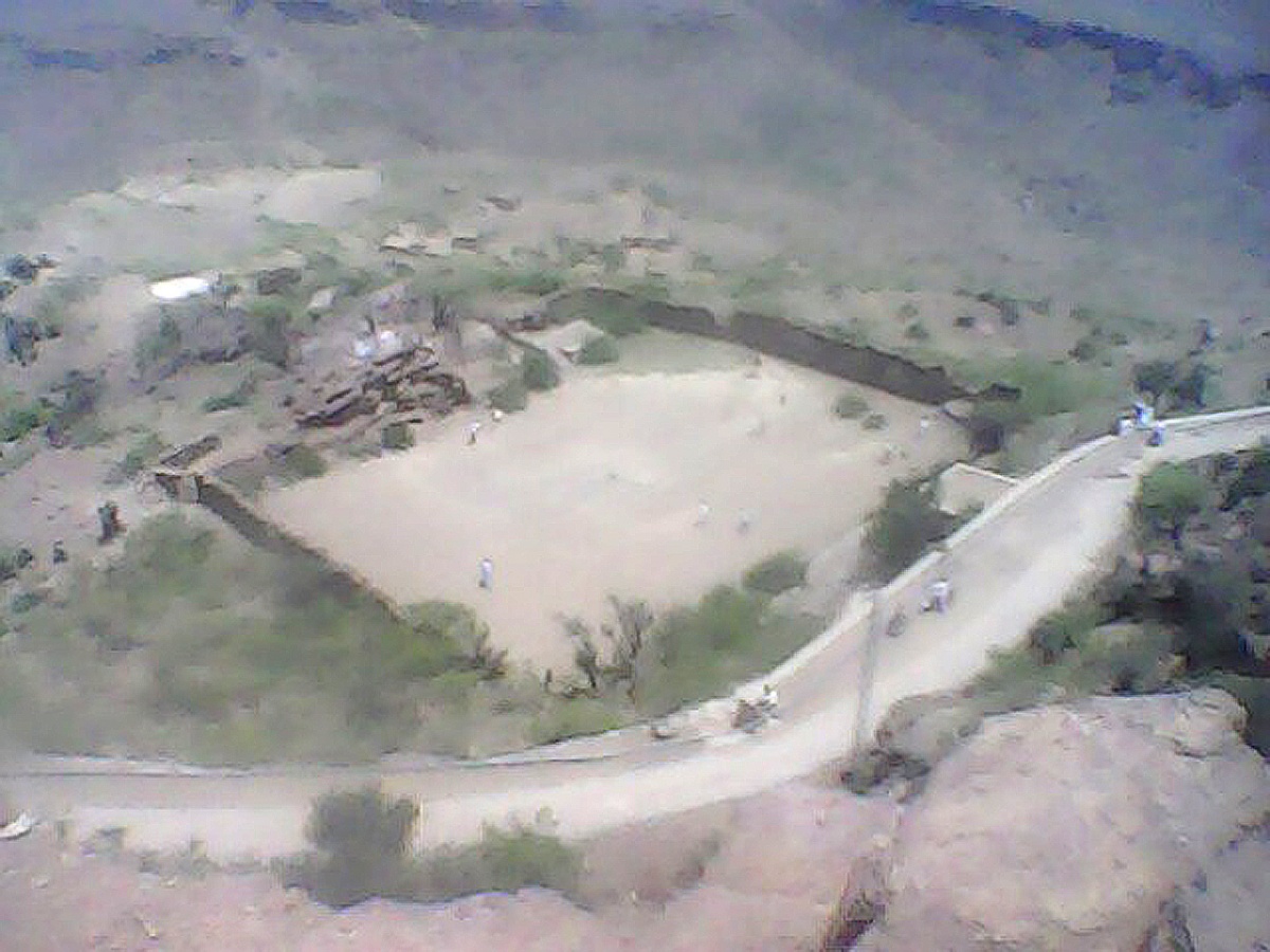 A beautiful view of  cricket ground