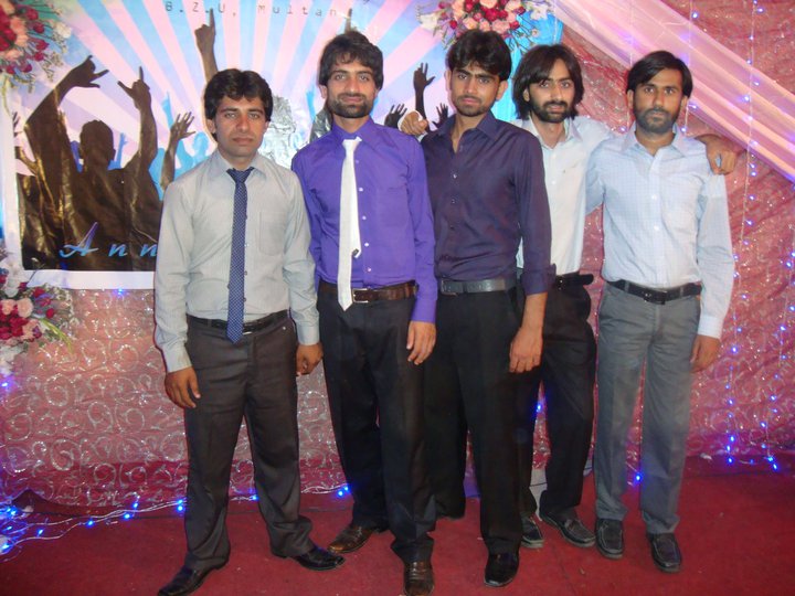 Shahbaz, Bukhtyar, Ahmad, Wasif, Aatif BSIT07 11 Annual Dinner Pictures  (Annual Dinner IT 2011