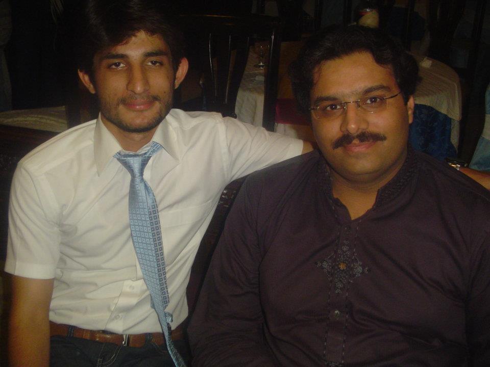 Waleed Rana with Ahmad Tisman Pasha at Shangrila Cuisine