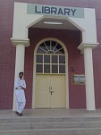 Me at Library of Agriculture Department