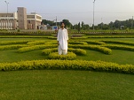 Me at ground Between V.C Office And Auditorium