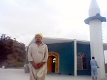 A Beautiful Mosque in the Fort Minru Behind the Awais KHan
