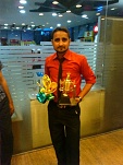 Hammad Alvi picking some Trophies