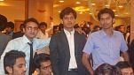 With Ali Haider, Zeeshan Ali and Syed Ali Raza Bukhari , Meer Khan at Shangrila Cuisine