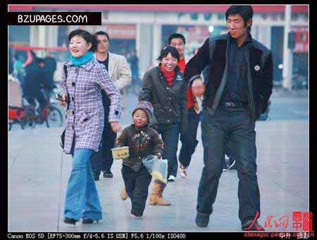 The boy beggar from China