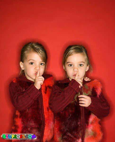 Twins in Different Moods (1)