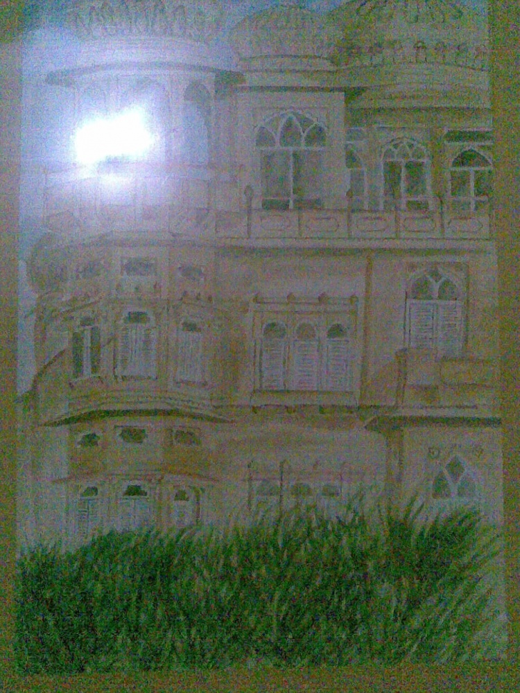 Mohatta palace Water color