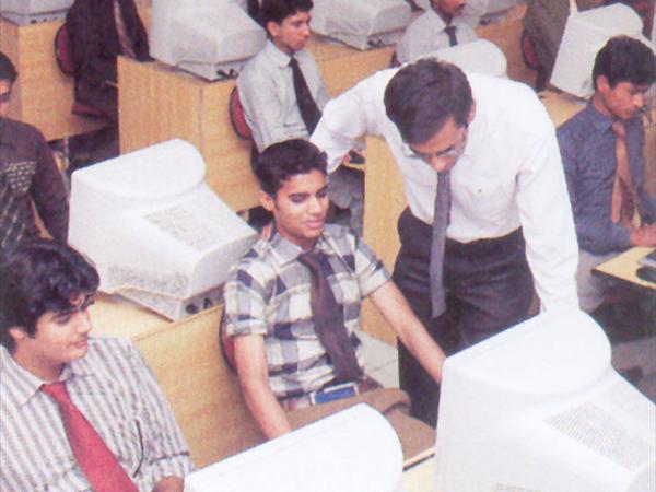 Superior University Students in Computer Lab