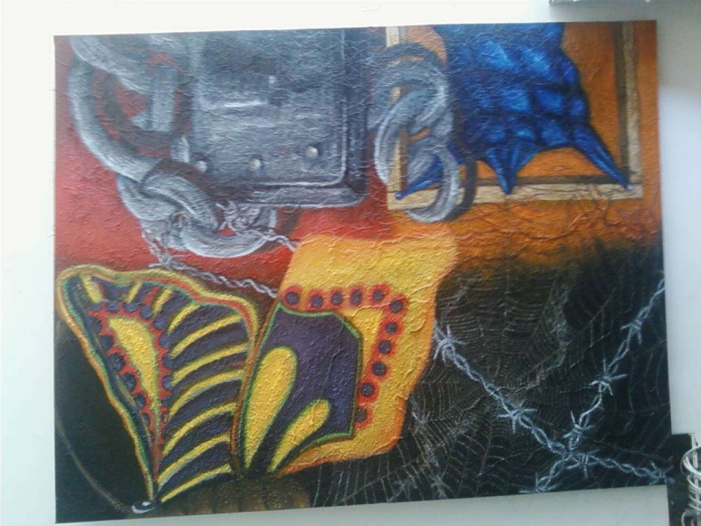 Oil Texture on Canvas