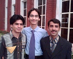 mE with asiF at rIghT aNd AjmAl at Left