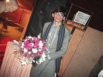 Zeeshan with flowers  (Annual Dinner IT 2011