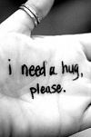 i need a hug plz