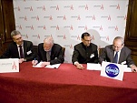 Contract signing between RECTOR of COMSATS and DEAN of Lancaster University UK