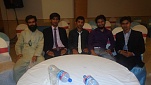 With Fiaz Ahmed, Jahangir Jutt and Muhammad Zubair Mushtaq Alvi at Shangrila Cuisine