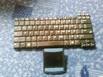 Keys panel and touch pad